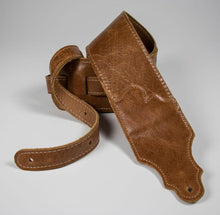 Load image into Gallery viewer, Franklin Jackson Hole Leather Guitar Strap - Cognac