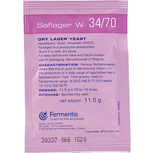 SafLager W-34/70 Lager Dry Yeast