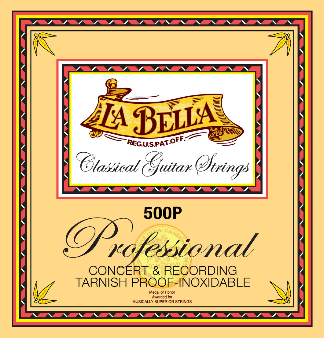 La Bella Professional Concert and Recording Nylon Guitar Strings