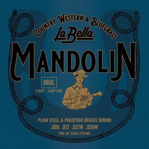 La Bella Mandolin Strings - Light, Phosphor Bronze