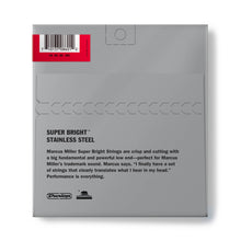 Load image into Gallery viewer, Dunlop Marcus Miller SUPER BRIGHT™ Bass Strings 45-105
