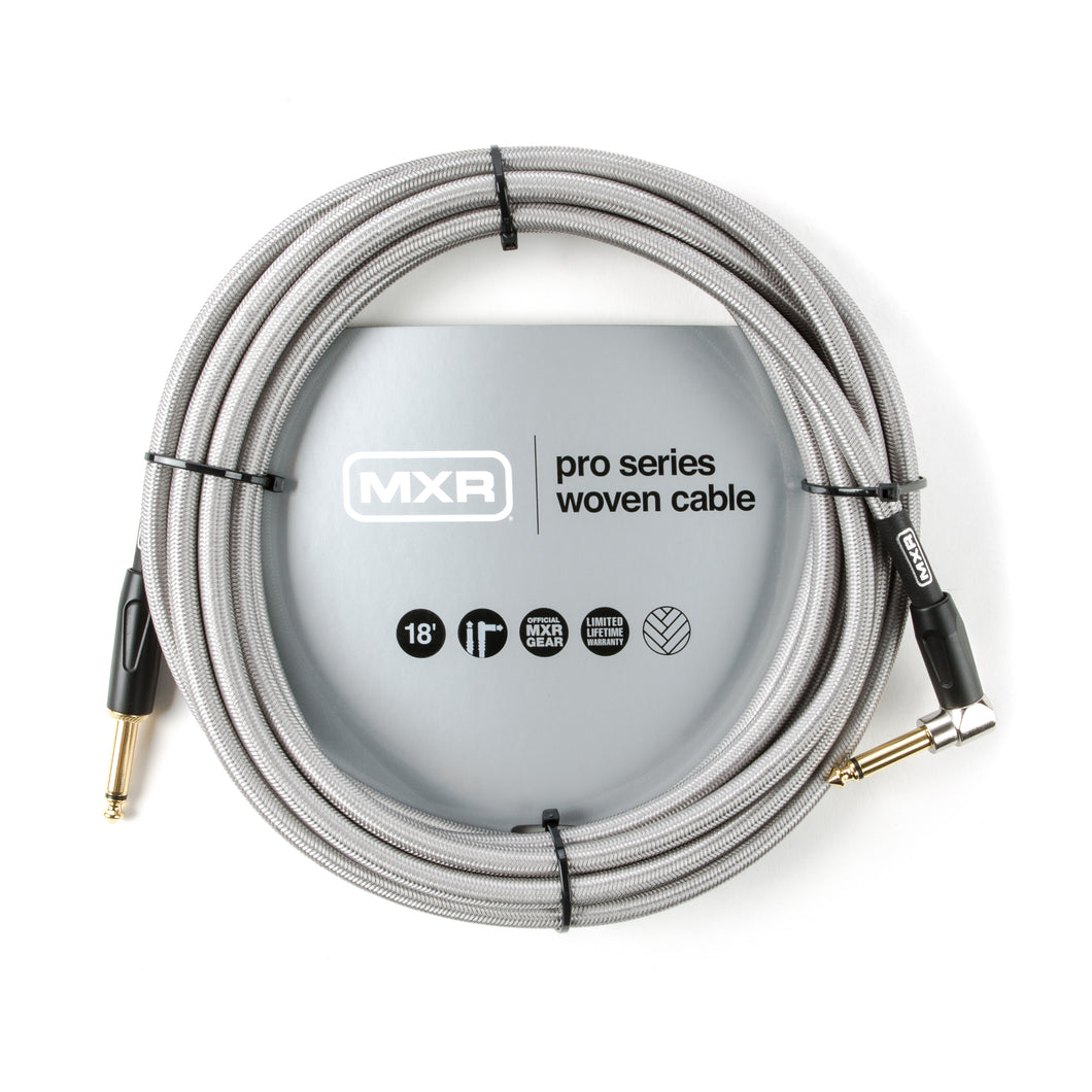 MXR Pro Series Woven Instrument Cable - 18' Straight/Right