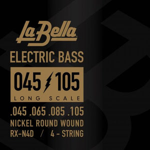 La Bella Nickel Round Wound Bass Guitar Strings - 45-105