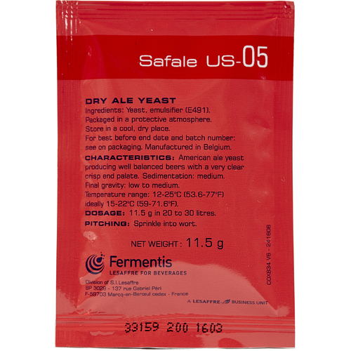 SafAle US-05 American Ale Dry Yeast